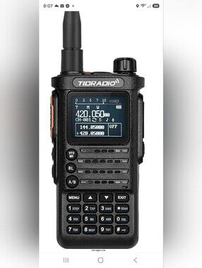 TD-H8 Black Two-Way Handheld Radio 3rd Gen.